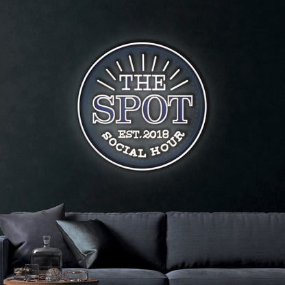 THE SPOT – Premium Neon Artwork