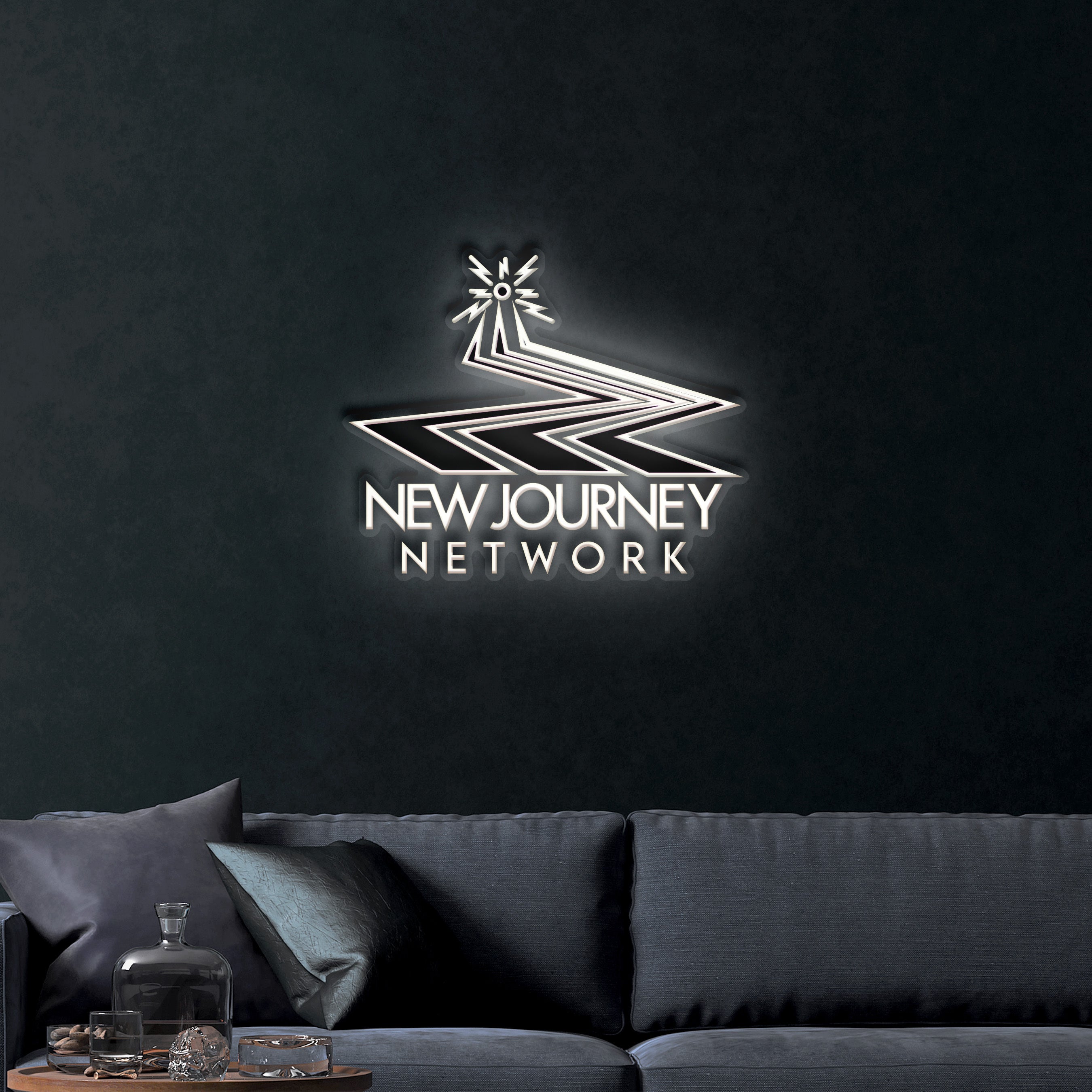 Newjourney Network – Premium Neon Artwork