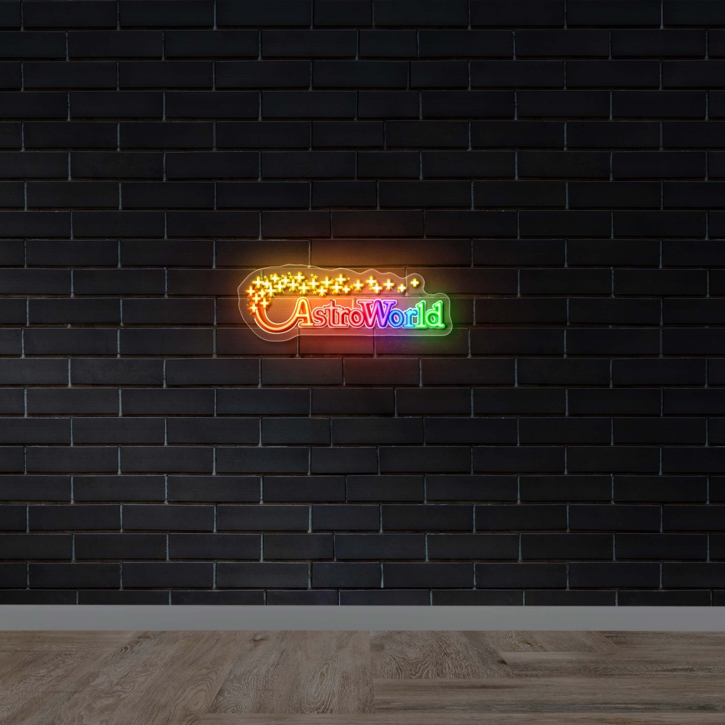 Astro World - Premium Neon Artwork