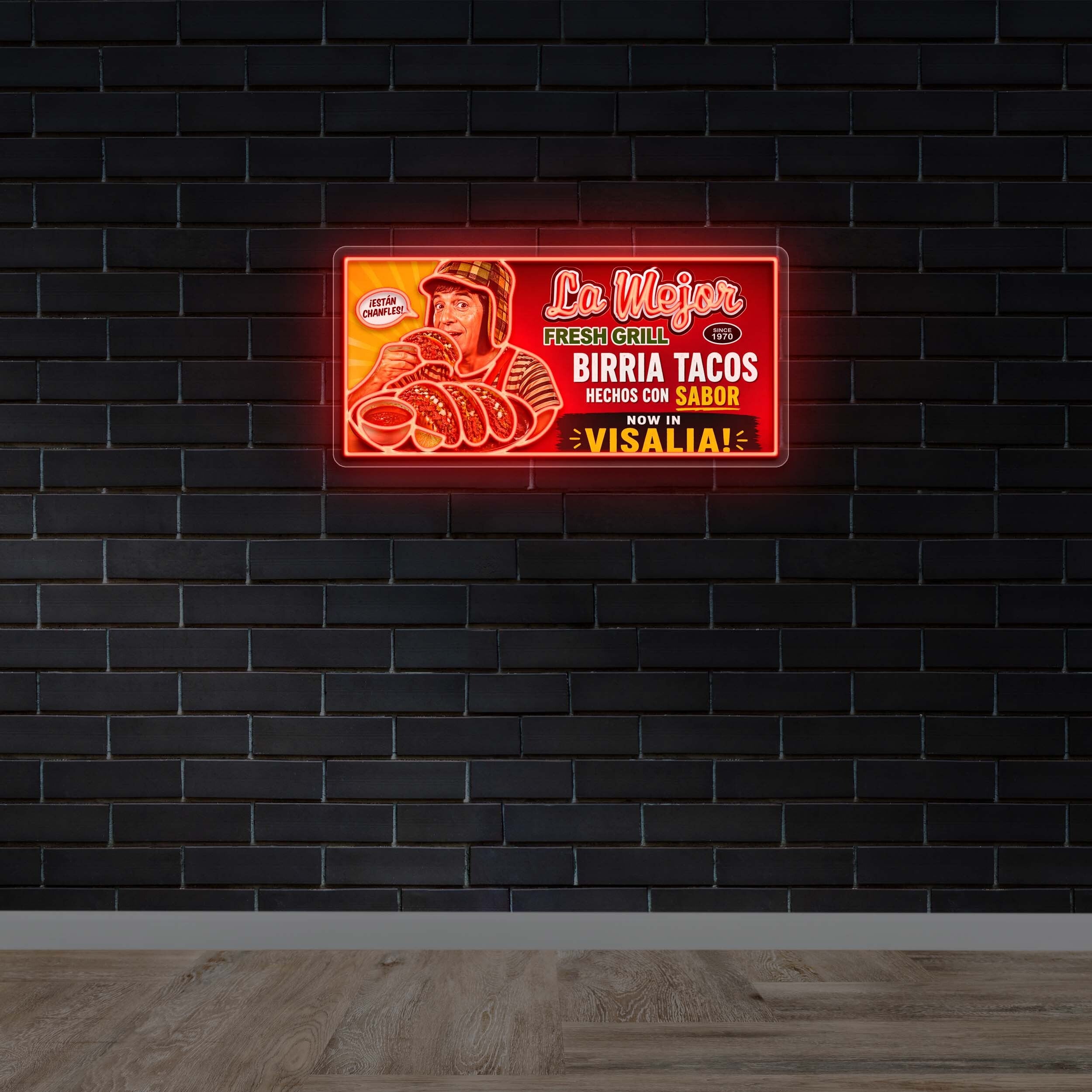 La Mejor Fresh Grill - Premium Neon Artwork