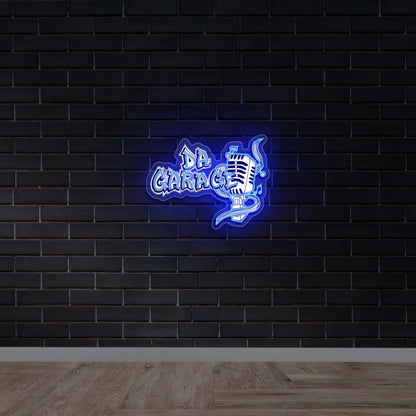 DA GARAGE - Premium Neon Artwork