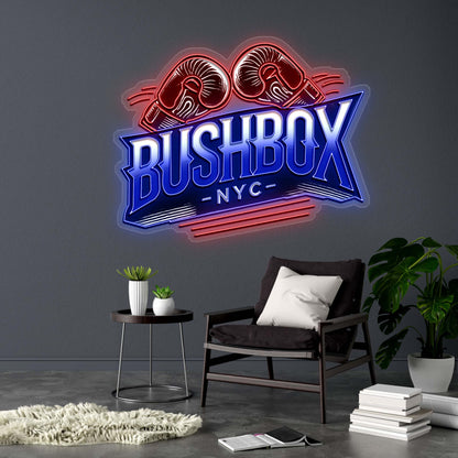 BUSHBOX - Premium Neon Artwork