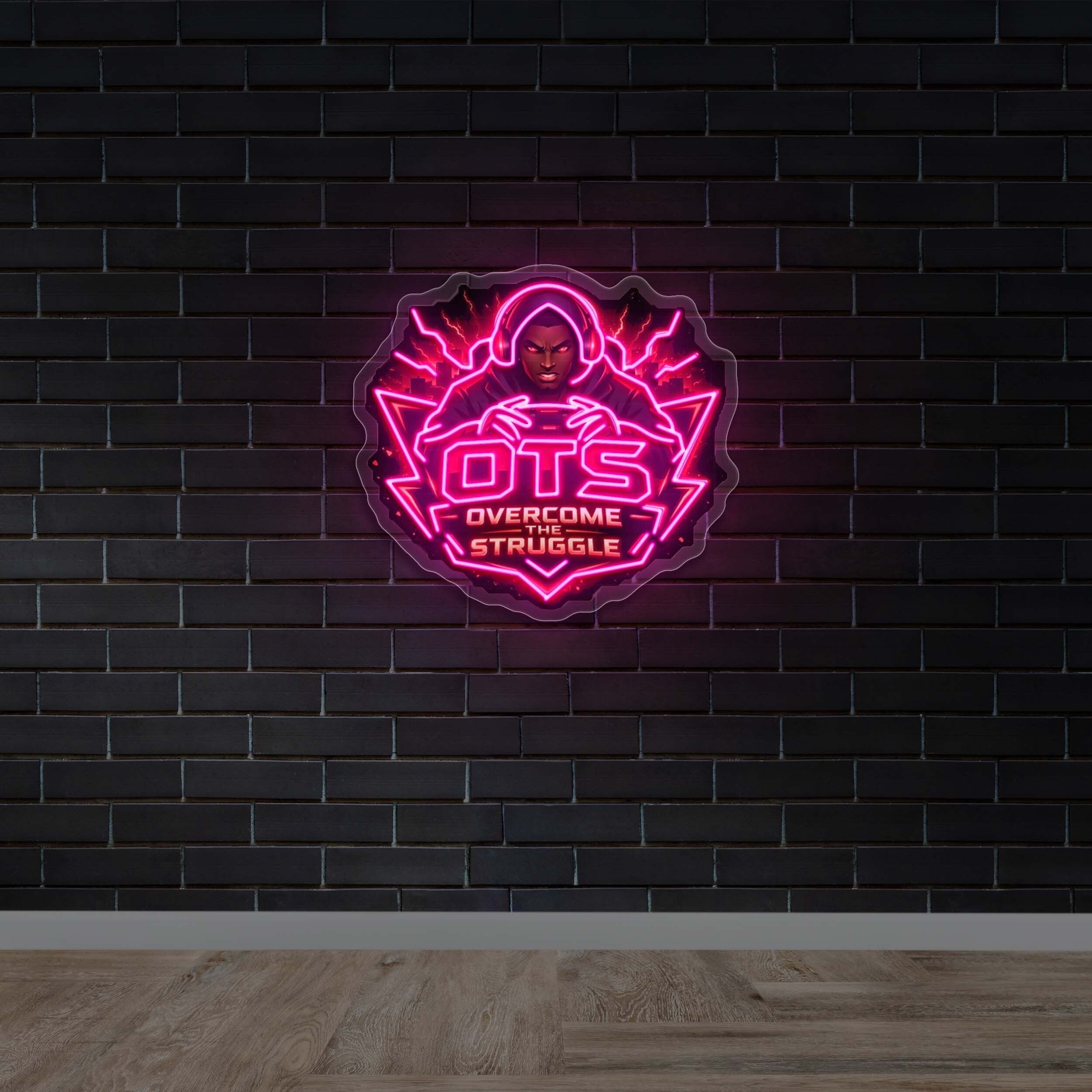 OTS - Premium Neon Artwork