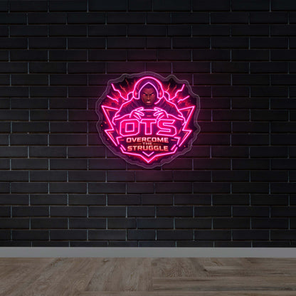OTS - Premium Neon Artwork