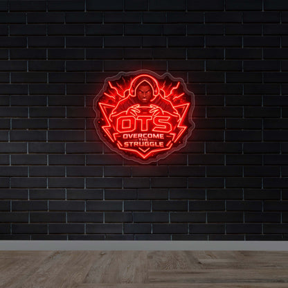 OTS - Premium Neon Artwork