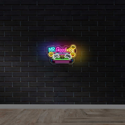 MR. Goodvibe - Premium Neon Artwork
