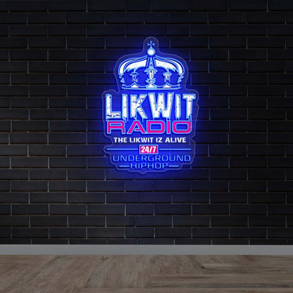 LIKWIT RADIO - Premium Neon Artwork