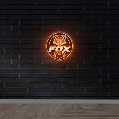 Fox Den - Premium Neon Artwork