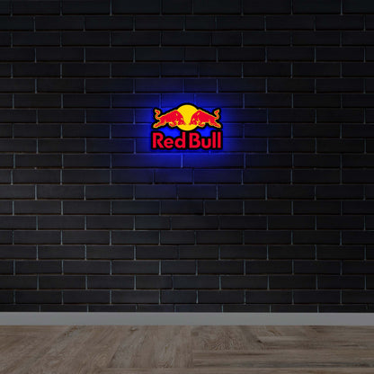 Red Bull - Premium Neon Artwork
