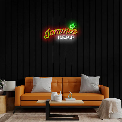 Jammin - Premium Neon Artwork