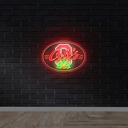 Colo's - Premium Neon Artwork