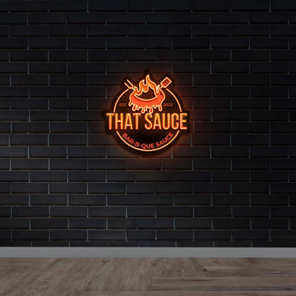 THAT SAUCE - Premium Neon Artwork