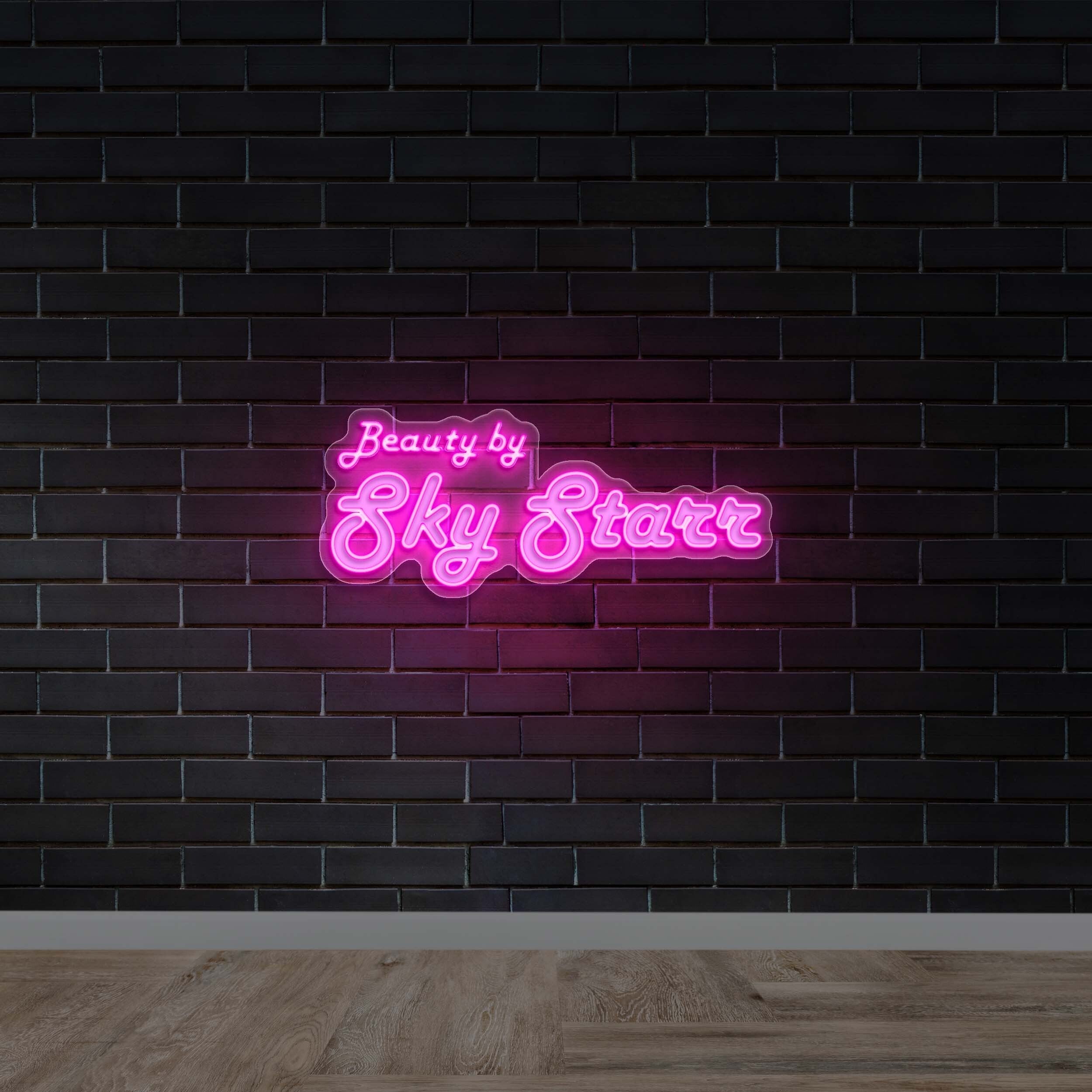 Beauty Sky Starr - Premium Neon Artwork
