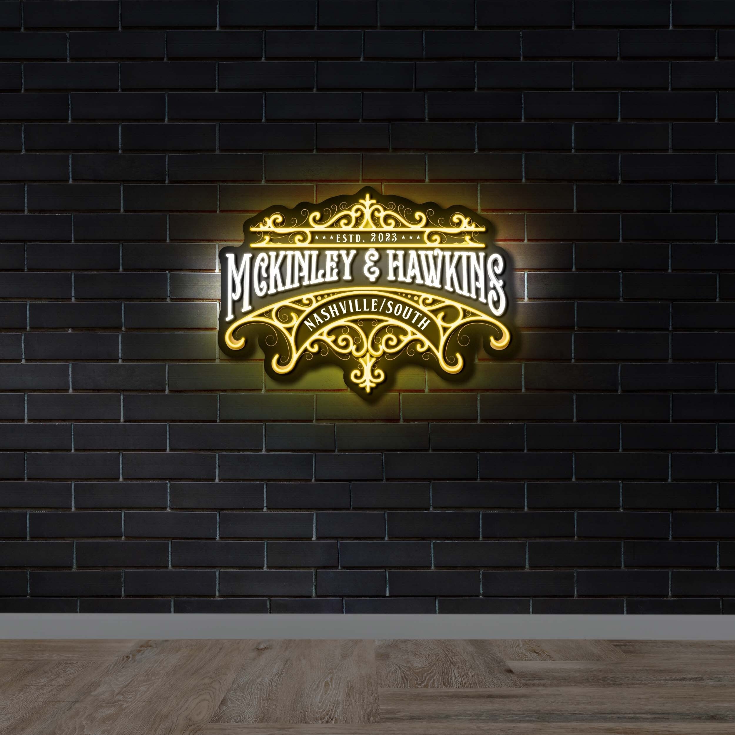 MCKINLEY & HAWKINS -  Premium Neon Artwork