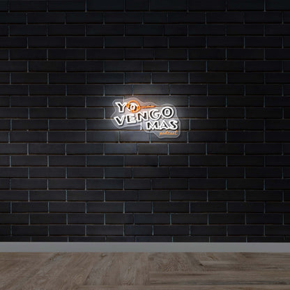 Yo Vengo Mas Podcast - Premium Neon Artwork