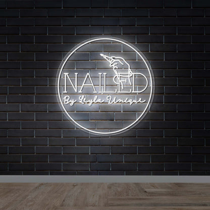 Nailed | 2nd version - Premium Neon Artwork