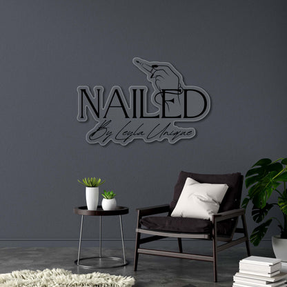 Nailed | UV print - Premium Neon Artwork