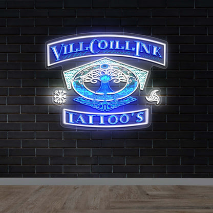VillCo Ink Wild Woods Tattoo’s - Premium Neon Artwork