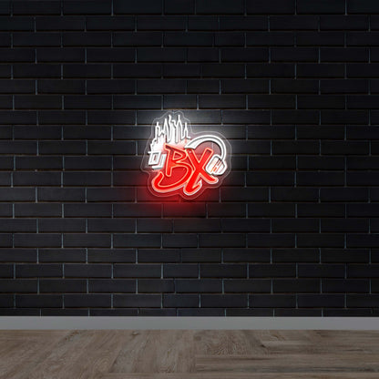 DJ BX - Premium Neon Artwork