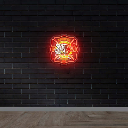 HOUSTON STATION - Premium Neon Artwork