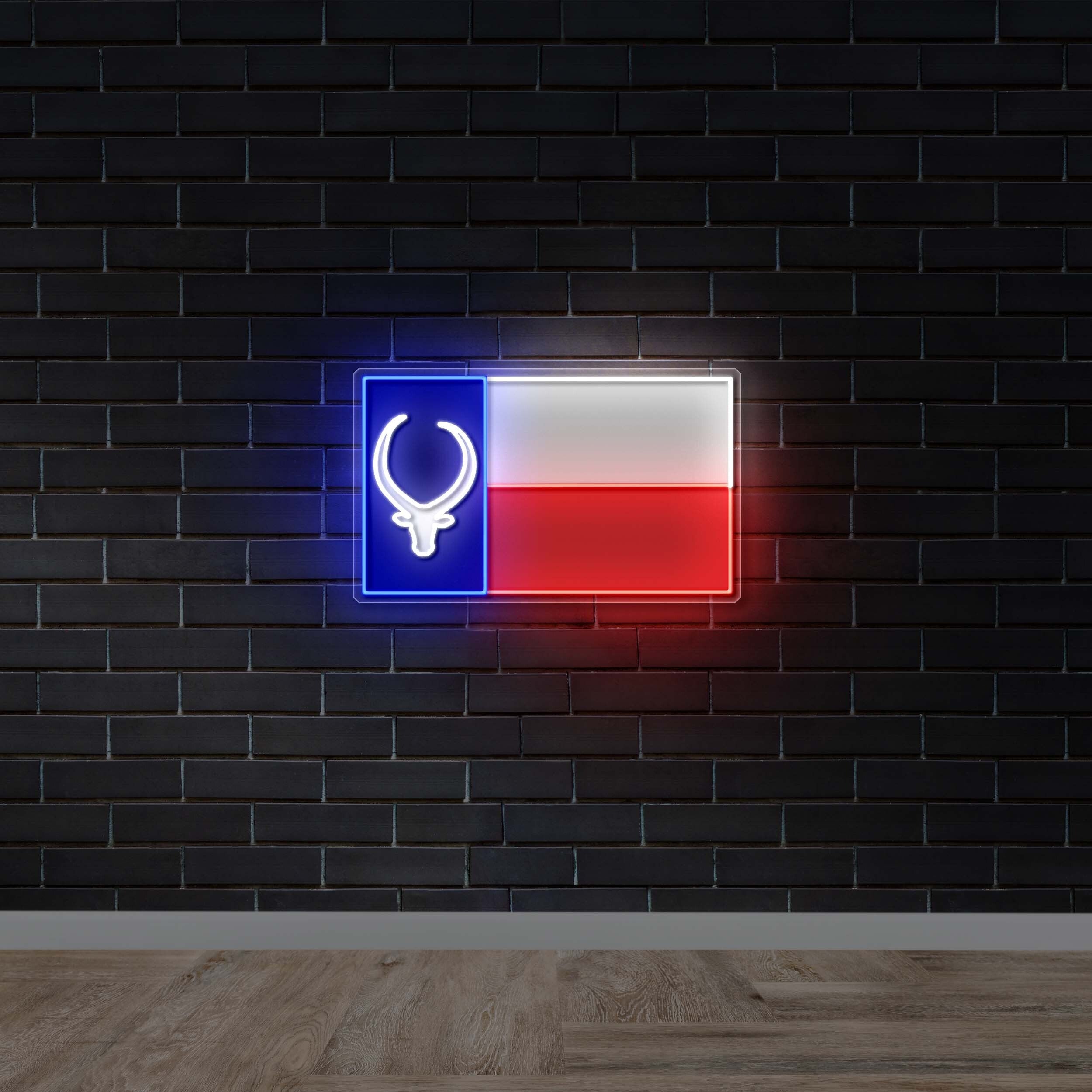 Flag - Premium Neon Artwork