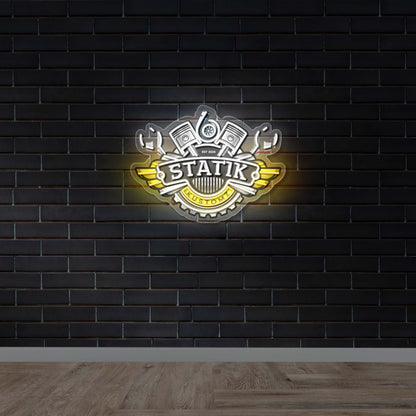 Statik Kustomz - Premium Neon Artwork