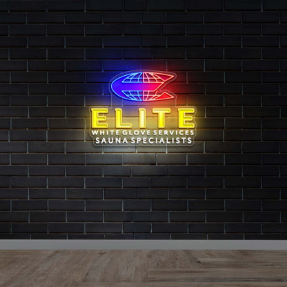 ELITE - Premium Neon Artwork