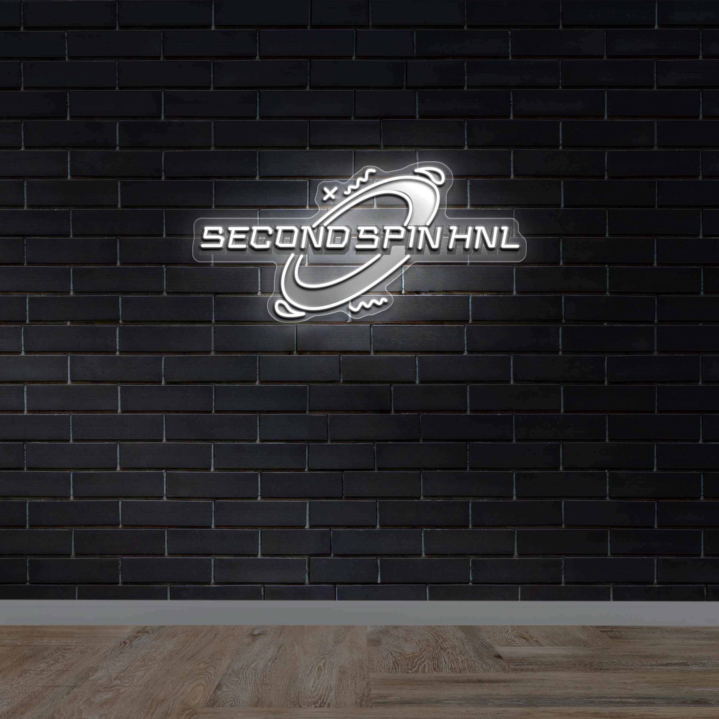SECOND SPIN HNL - Premium Neon Artwork