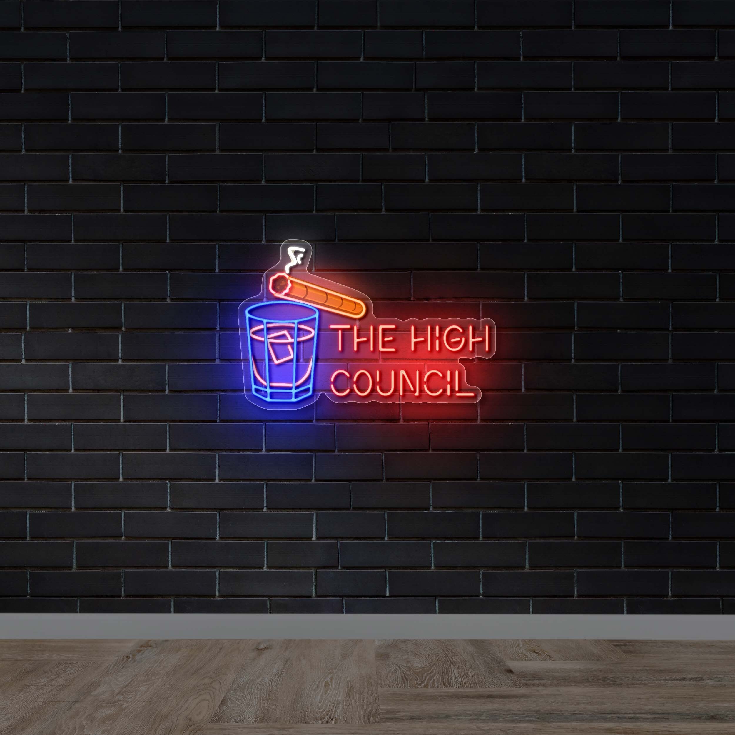 The High Council | 2nd Version - Premium Neon Artwork