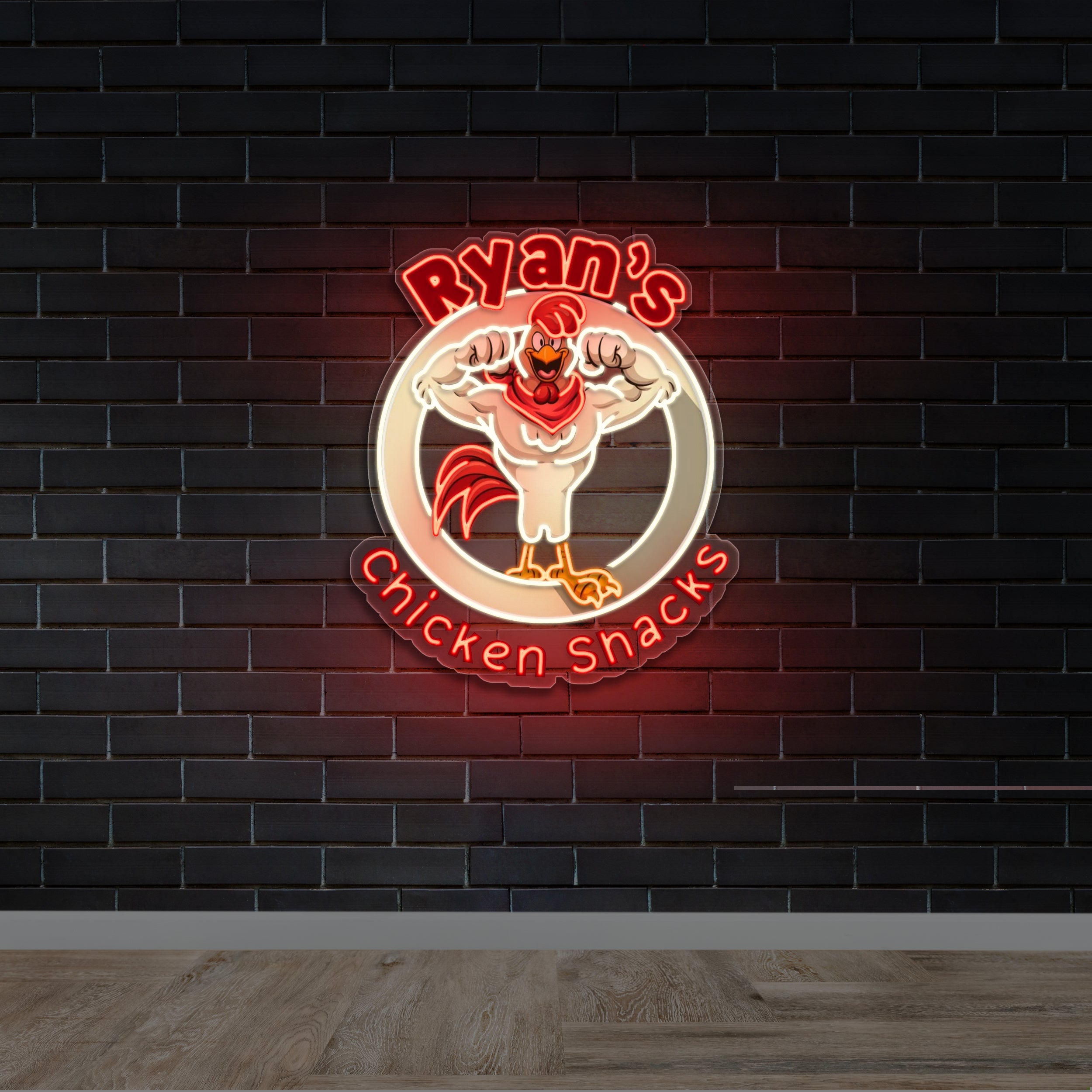 Ryan’s Chicken Shacks - Premium Neon Artwork