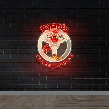 Ryan’s Chicken Shacks - Premium Neon Artwork