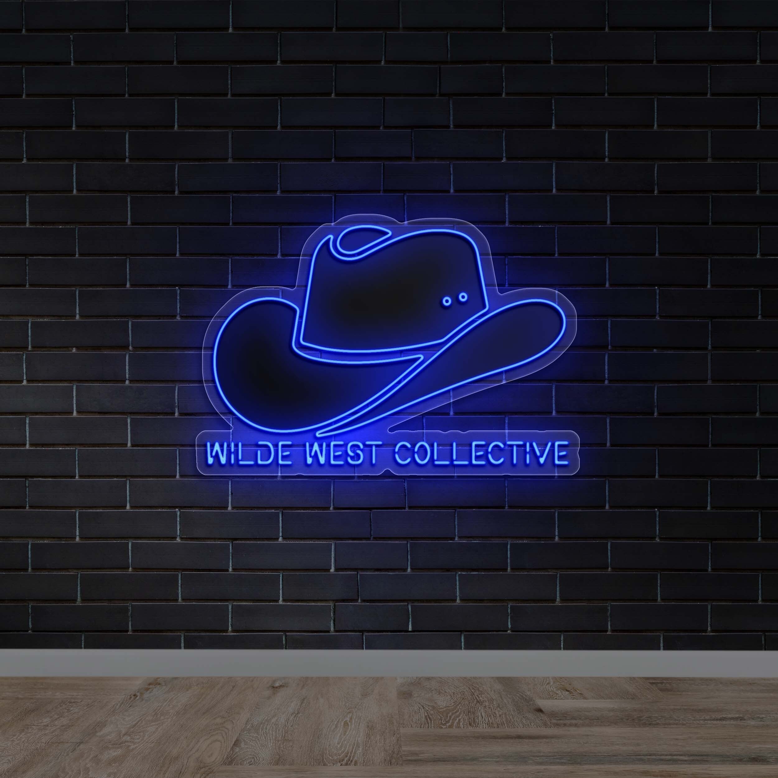 Wilde West Collective Hat – Premium Neon Artwork