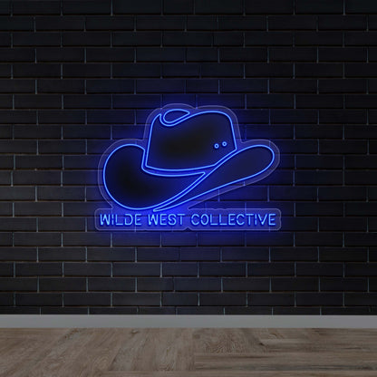 Wilde West Collective Hat – Premium Neon Artwork
