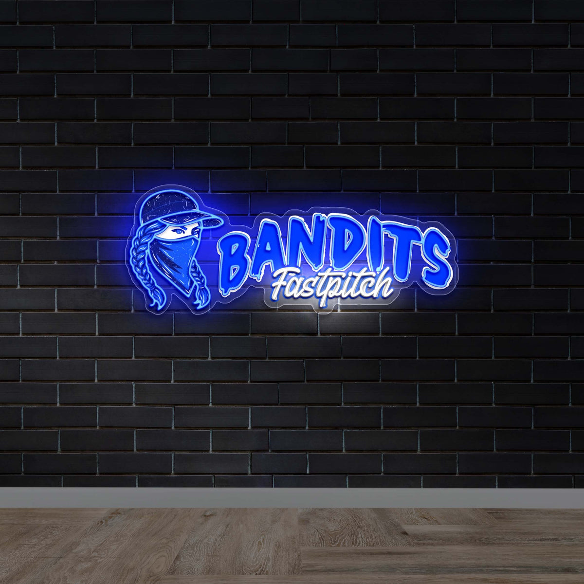 BANDITS Fast Pitch - Premium Neon Artwork