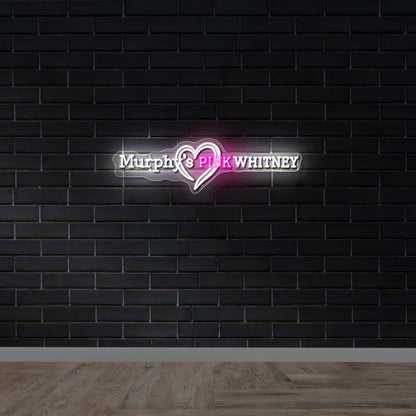 Murphy's Pink Whitney - Premium Neon Artwork