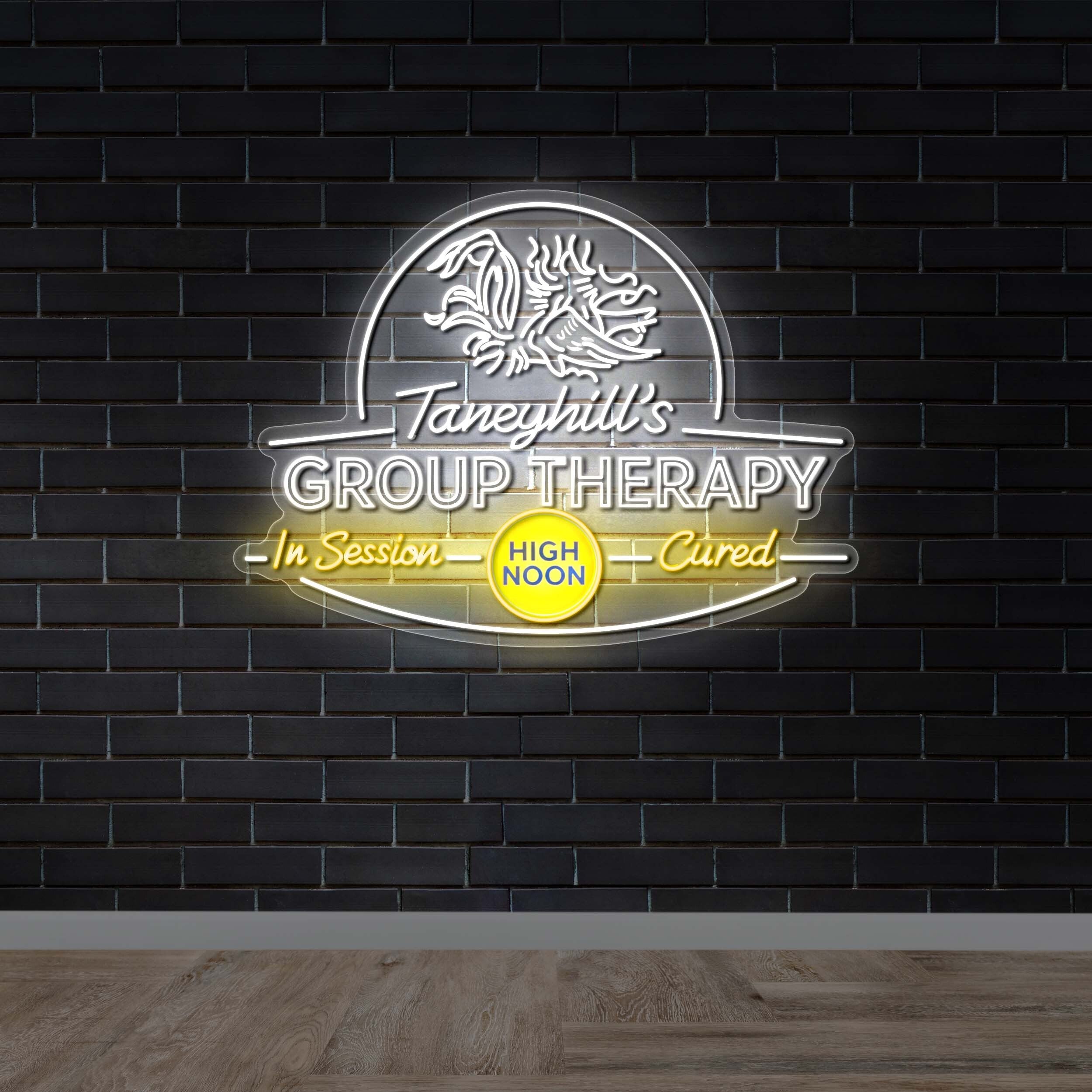 Taneyhill's Group Therapy - Premium Neon Artwork
