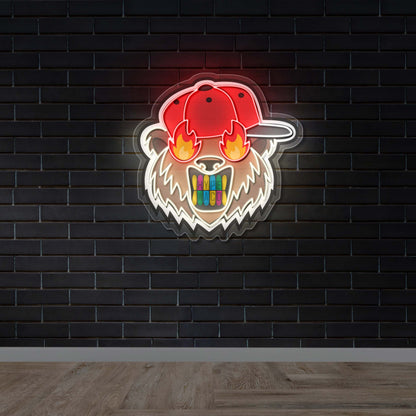 HYPE WACO - Premium Neon Artwork