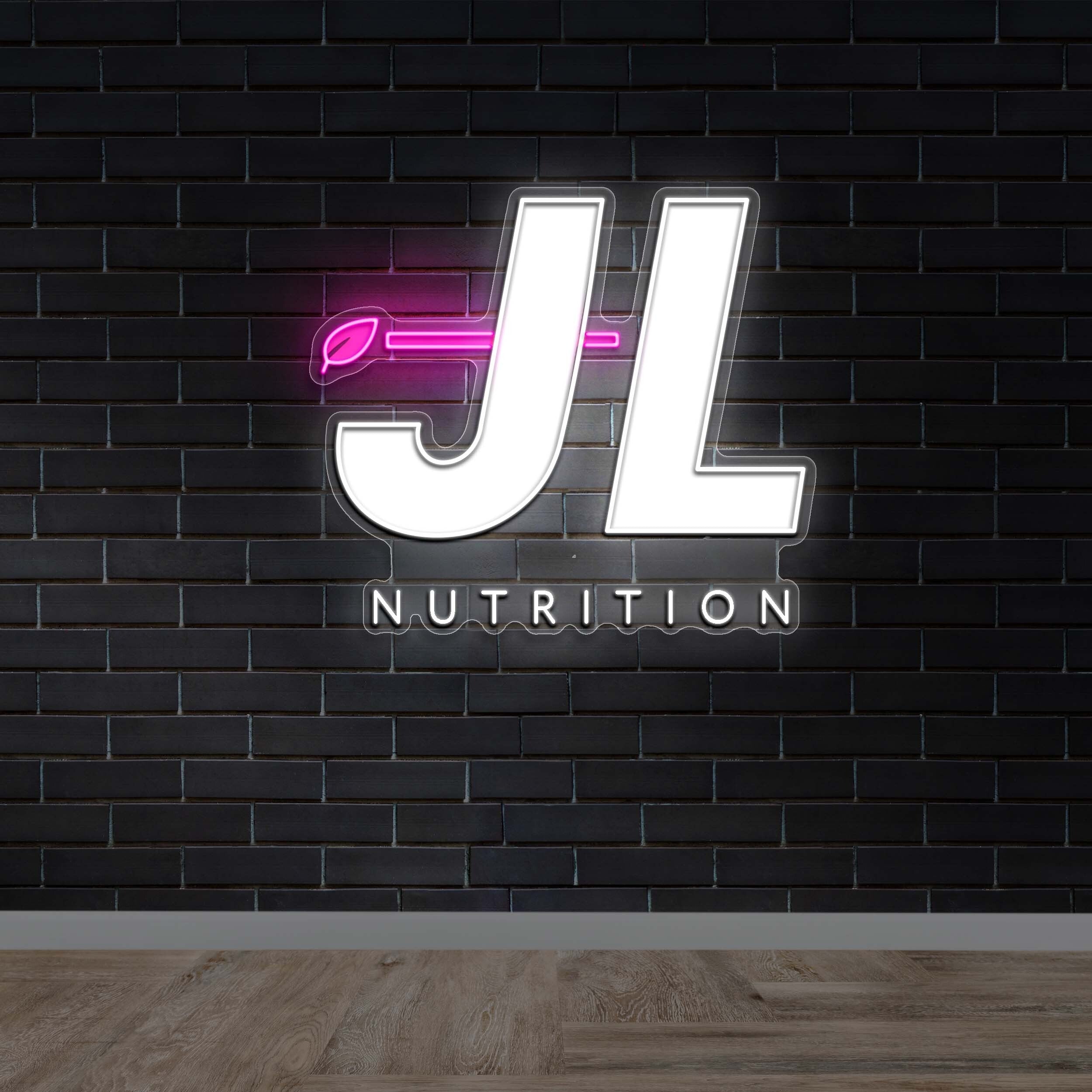JL NUTRITION - Premium Neon Artwork