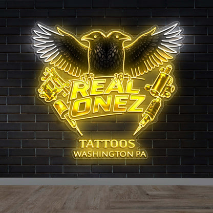 Real Onez - Premium Neon Artwork
