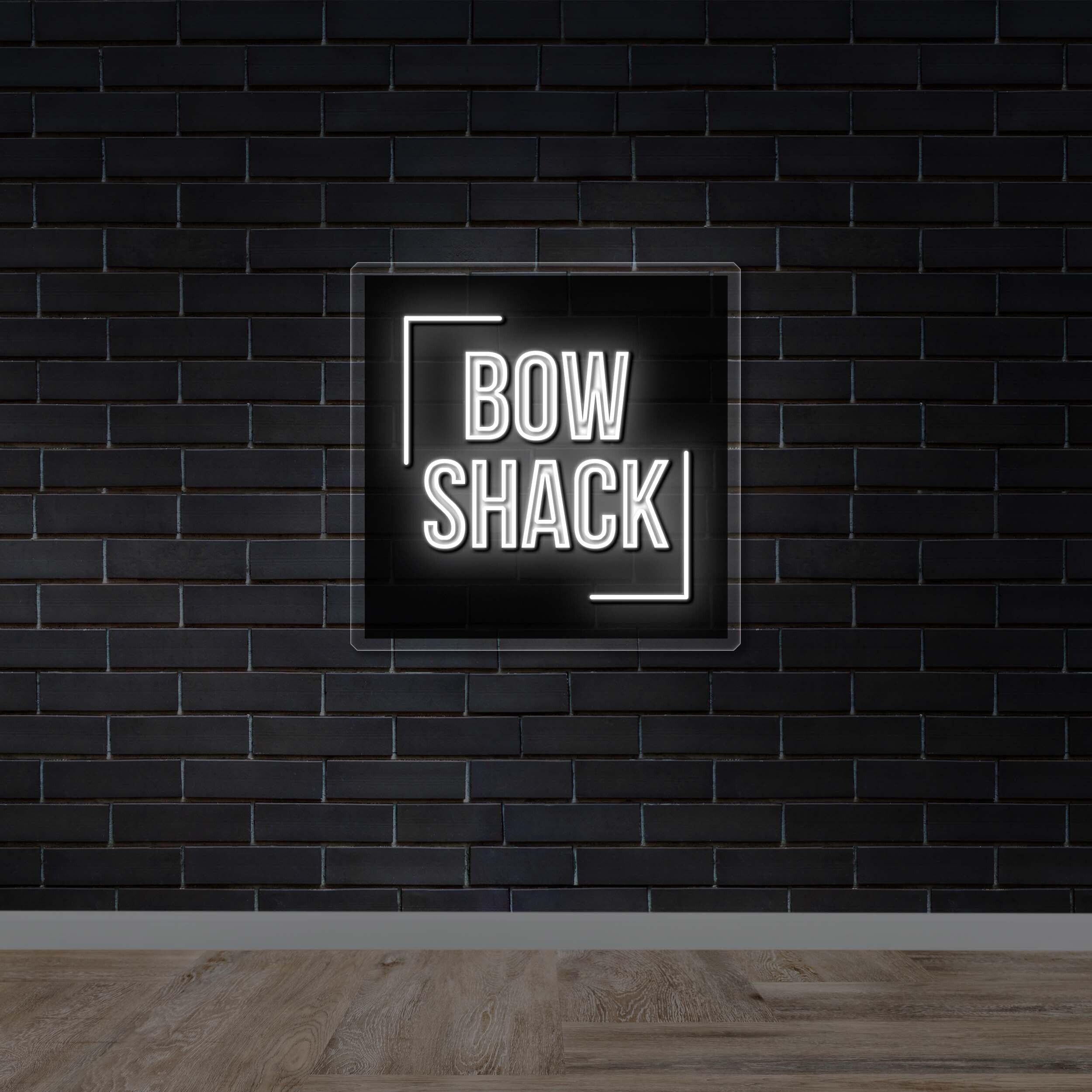 BOW SHACK - Premium Neon Artwork