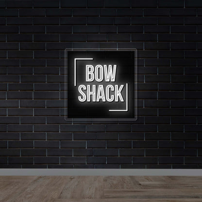 BOW SHACK - Premium Neon Artwork