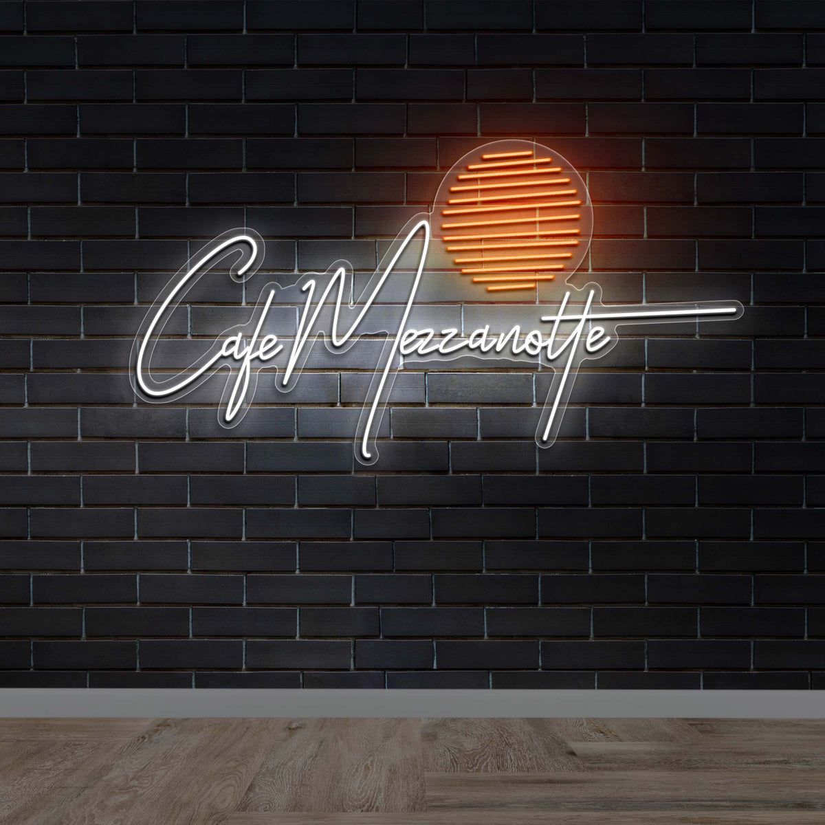 Cafe Mezzanotte - Premium Neon Artwork