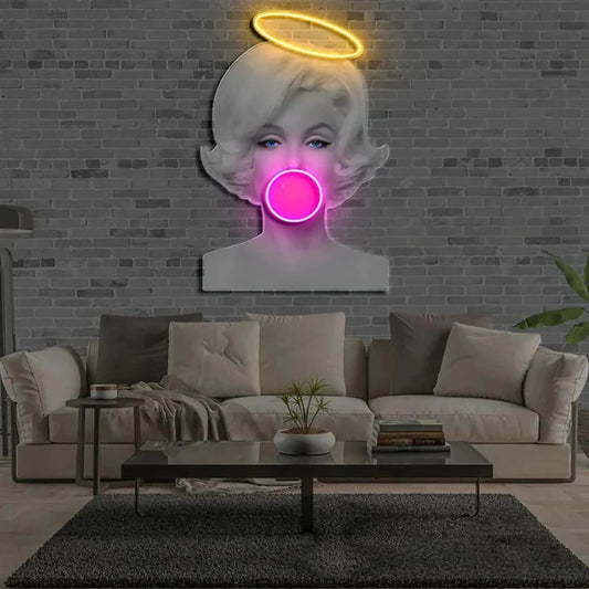 Bubble Gum - Premium Neon Artwork