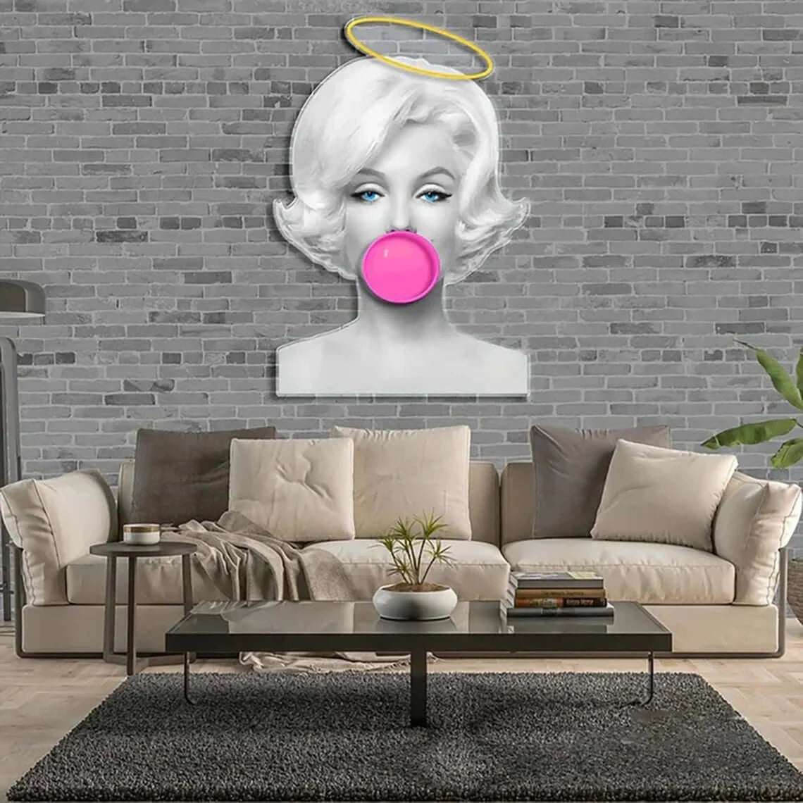 Bubble Gum - Premium Neon Artwork