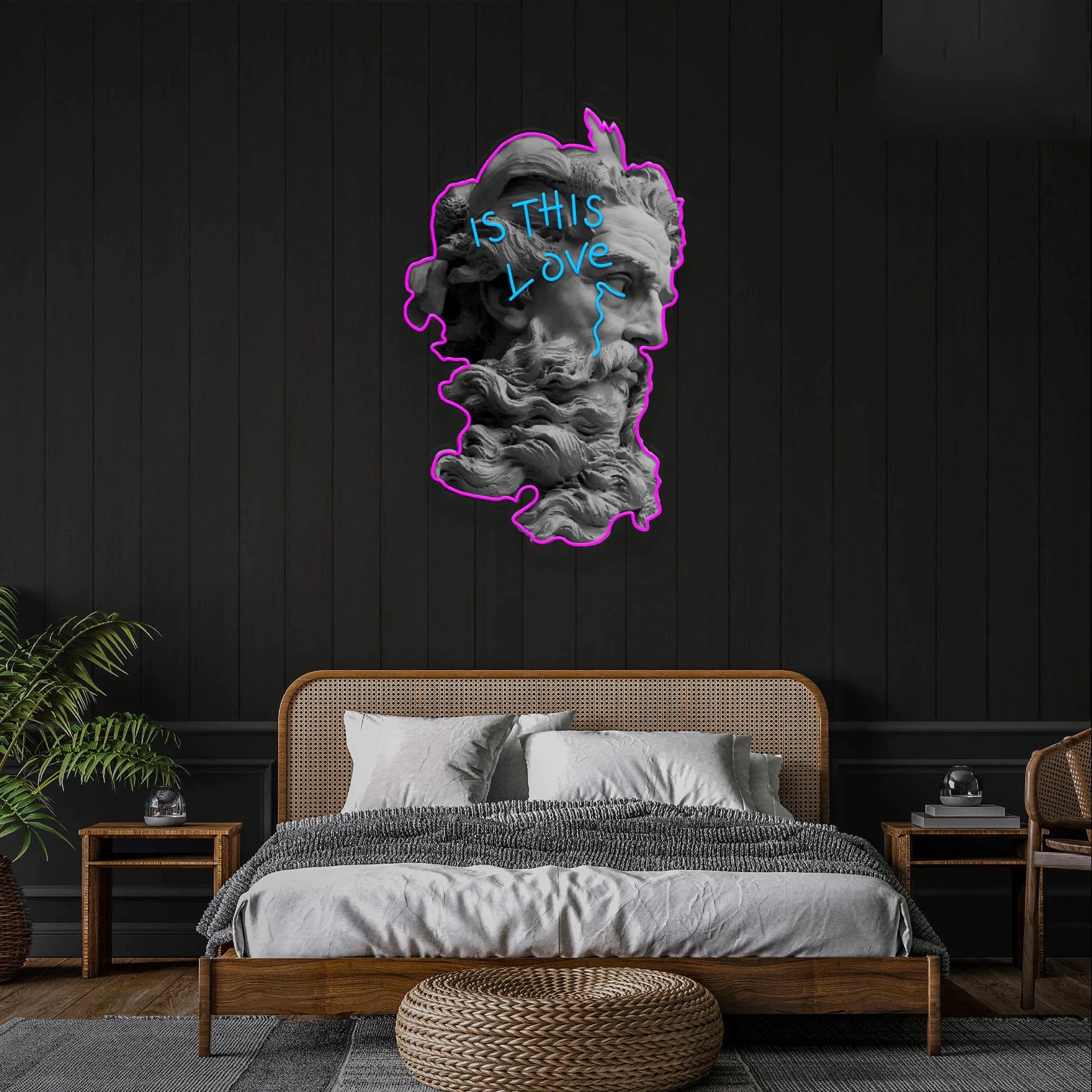 ZEUS - Premium Neon Artwork