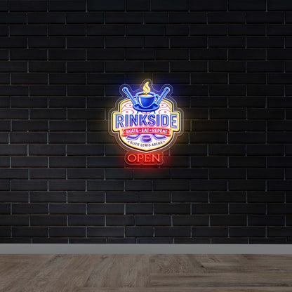 Rinkside Open - Premium Neon Artwork