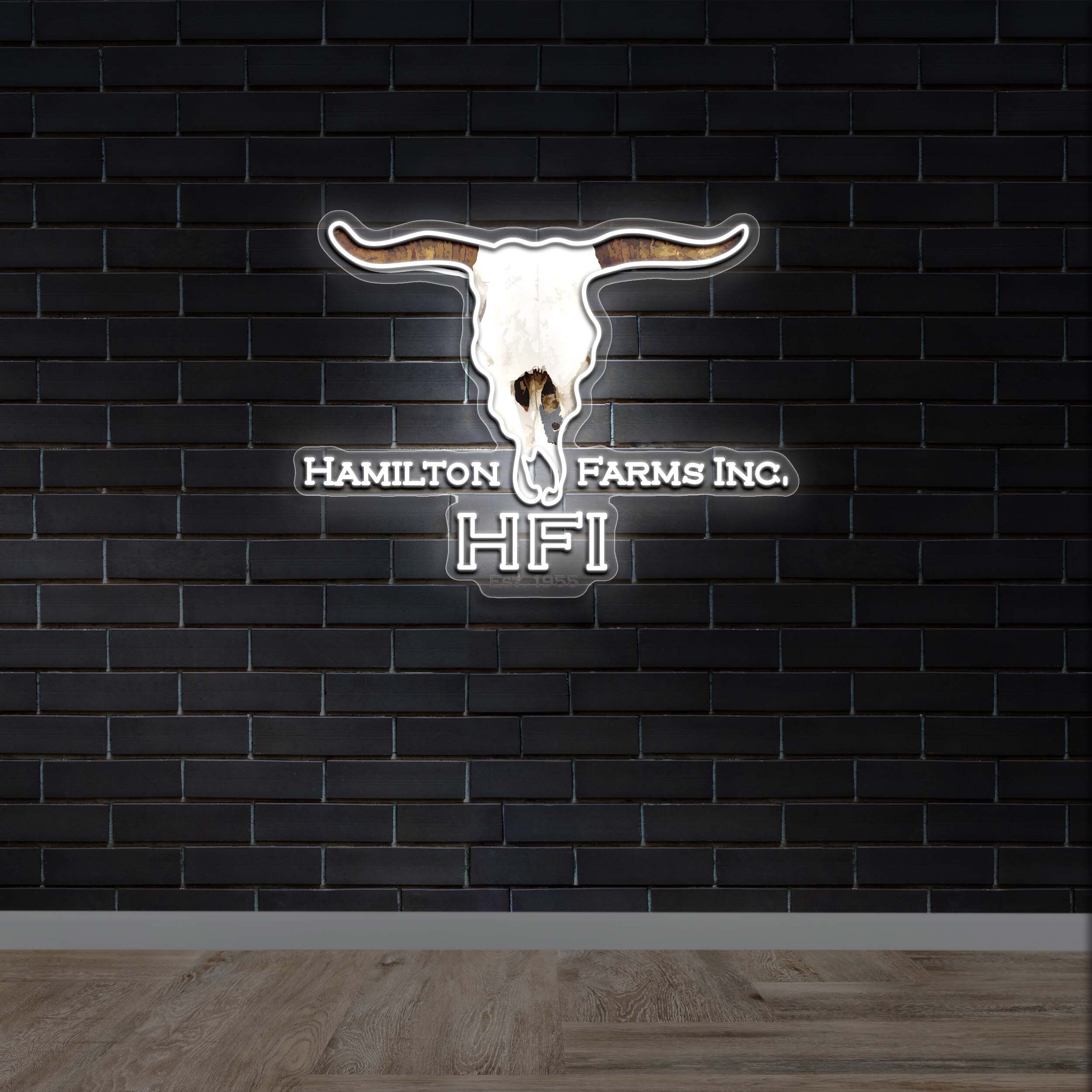 HAMILTON FARMS INC - Premium Neon Artwork