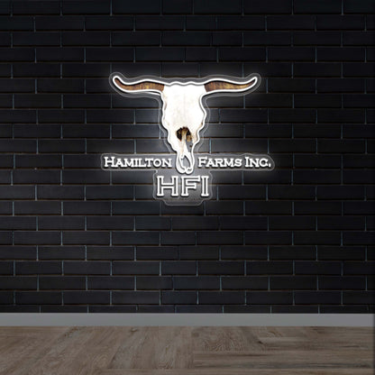 HAMILTON FARMS INC - Premium Neon Artwork