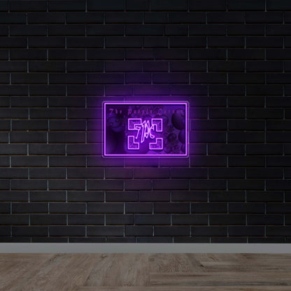 THE PURPLE CORNER - Premium Neon Artwork