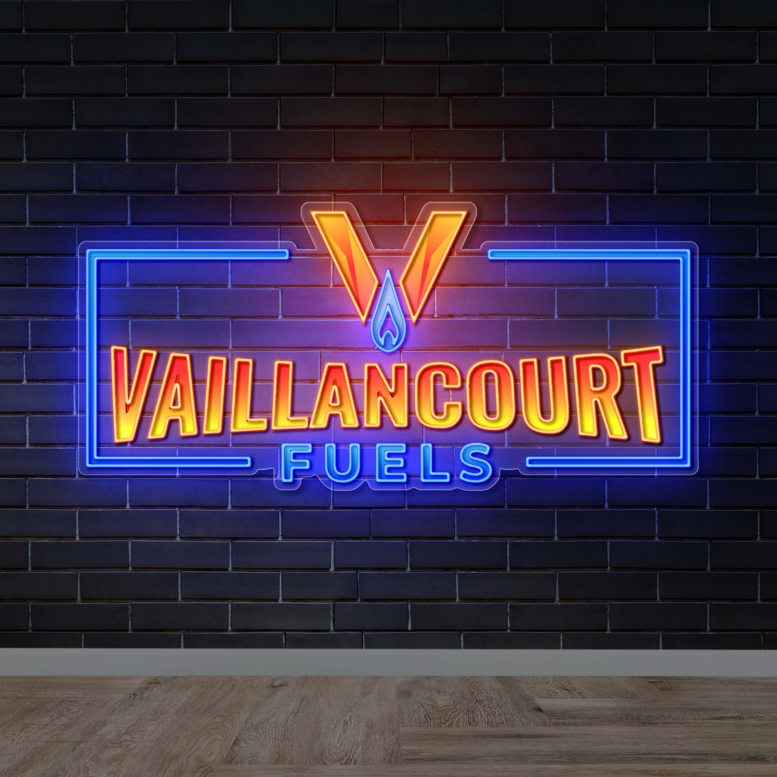 VAILLANCOURT FUELS - Premium Neon Artwork